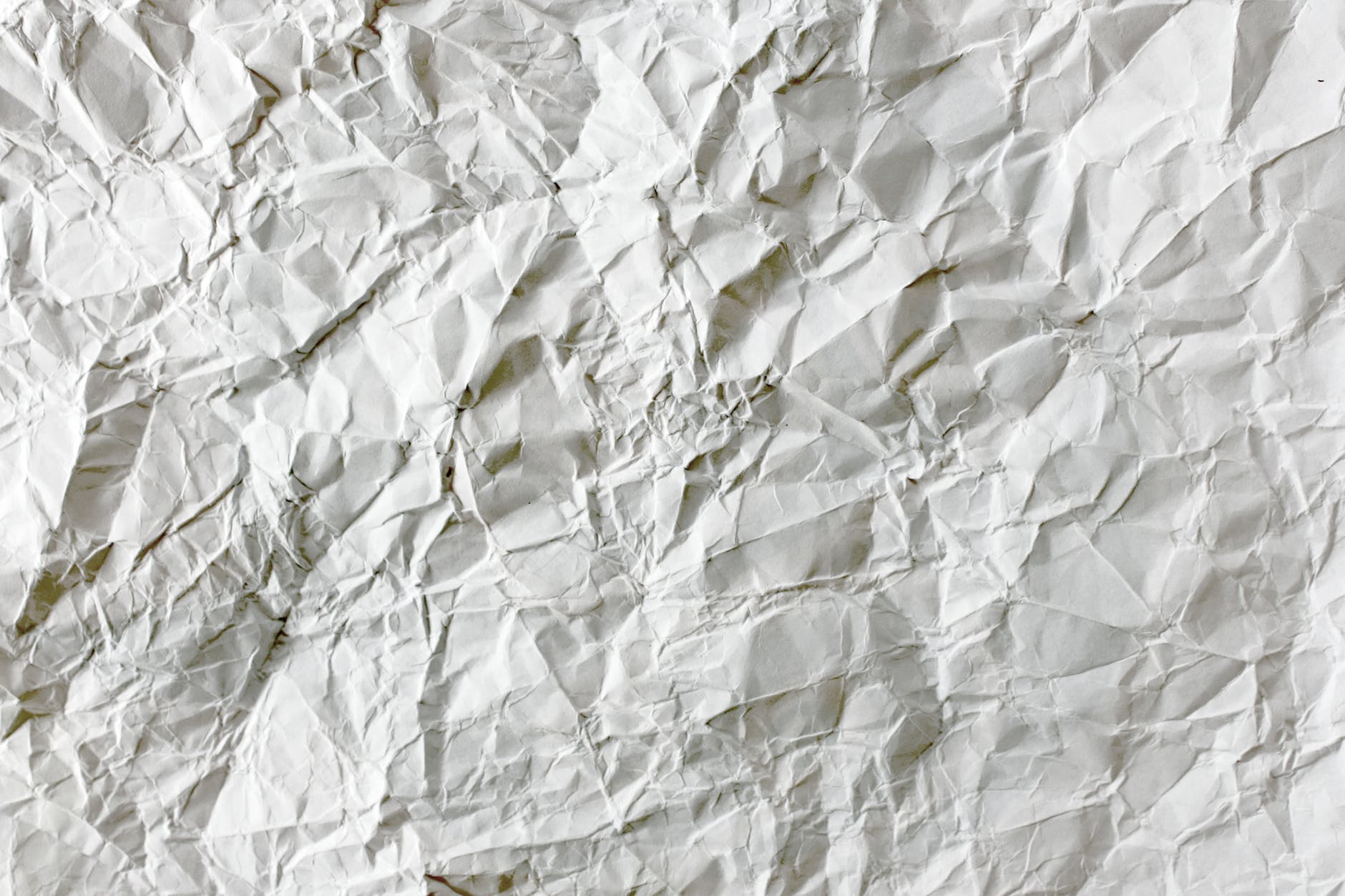 blank close up crumpled crumpled paper